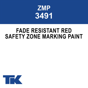 m-3491 fade resistant red zone marking paint