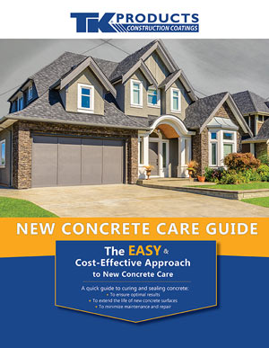 New Concrete Care Guide for TK Products