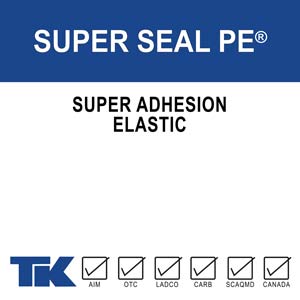 Super Seal PE is an elastic moisture curing sealant with superior adhesion when used in metal architecture, curtain wall construction and joints subject to movement. TK-Super Seal PE will not shrink, is non-slump, and can be applied vertically and overhead. Super Seal PE is paintable within 24 hours and is permits the use of anodized meatal and coatings such as Kynar 500® PVDF.